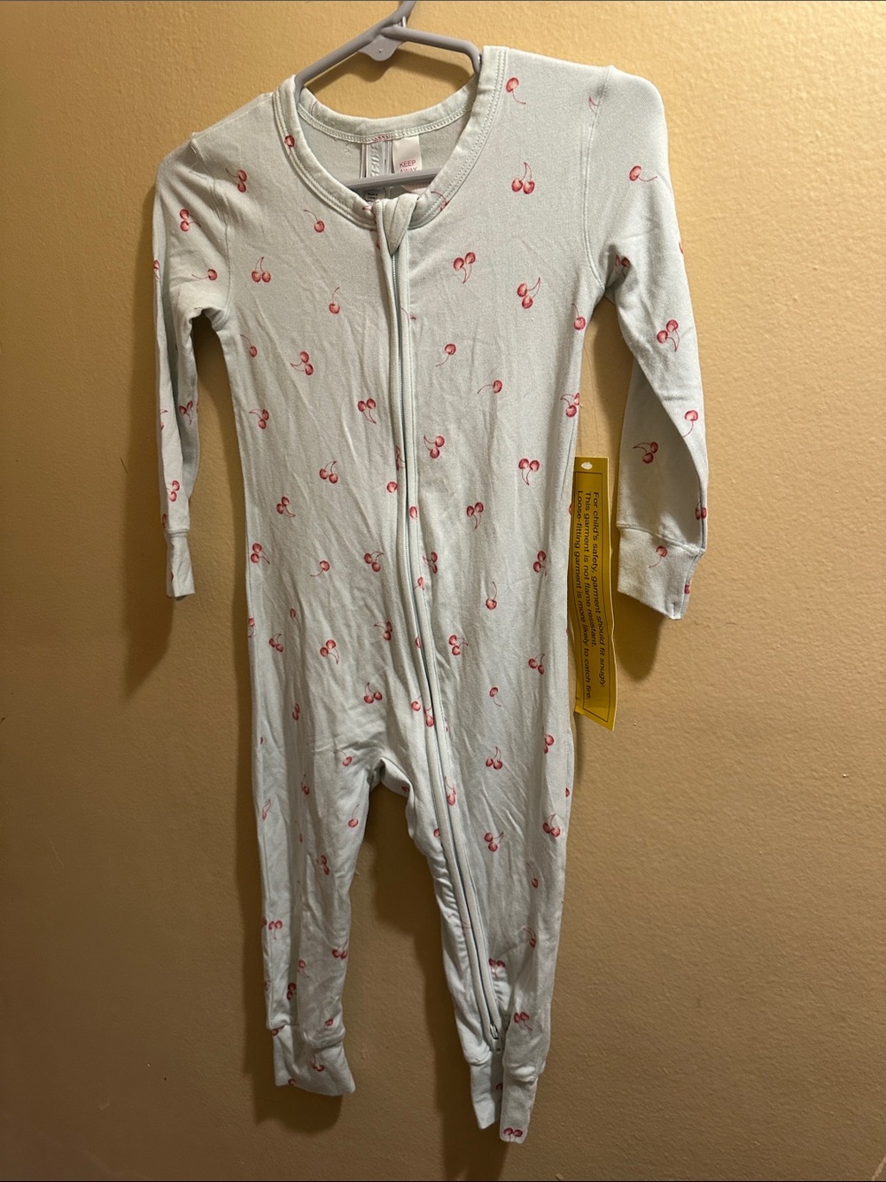 SKIMS Mint One-Piece Bodysuit with Cherry Print